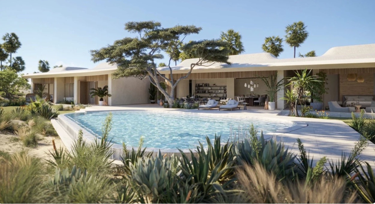 Red Sea island villa with private pool